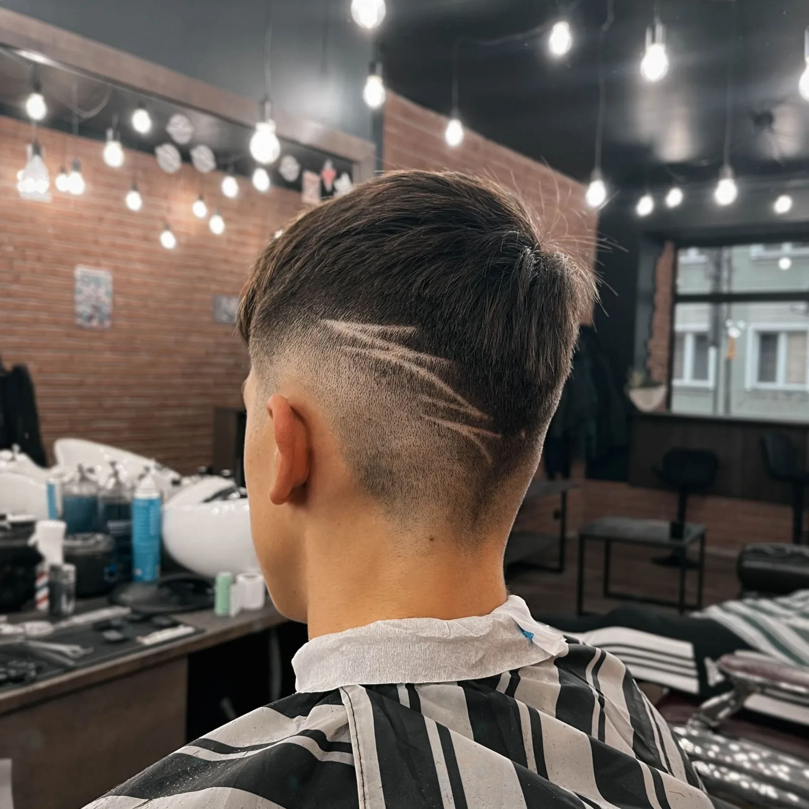Nape design w Gentlemen Barber Shop Radom - realizacja barberska w Radomiu