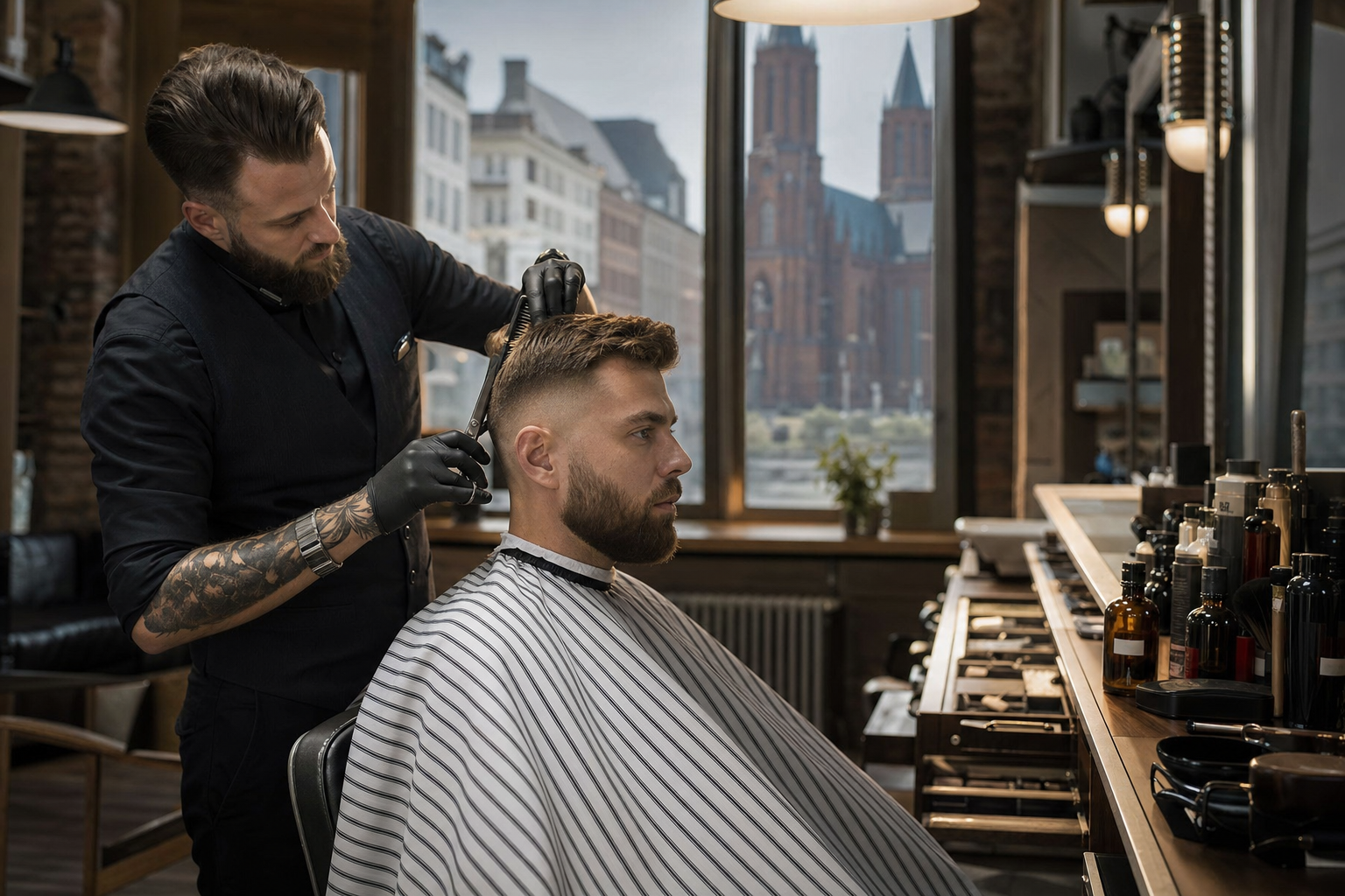 Barber Radom dla aktywnych: włosy i broda po treningu, pracy i całym dniu w ruchu