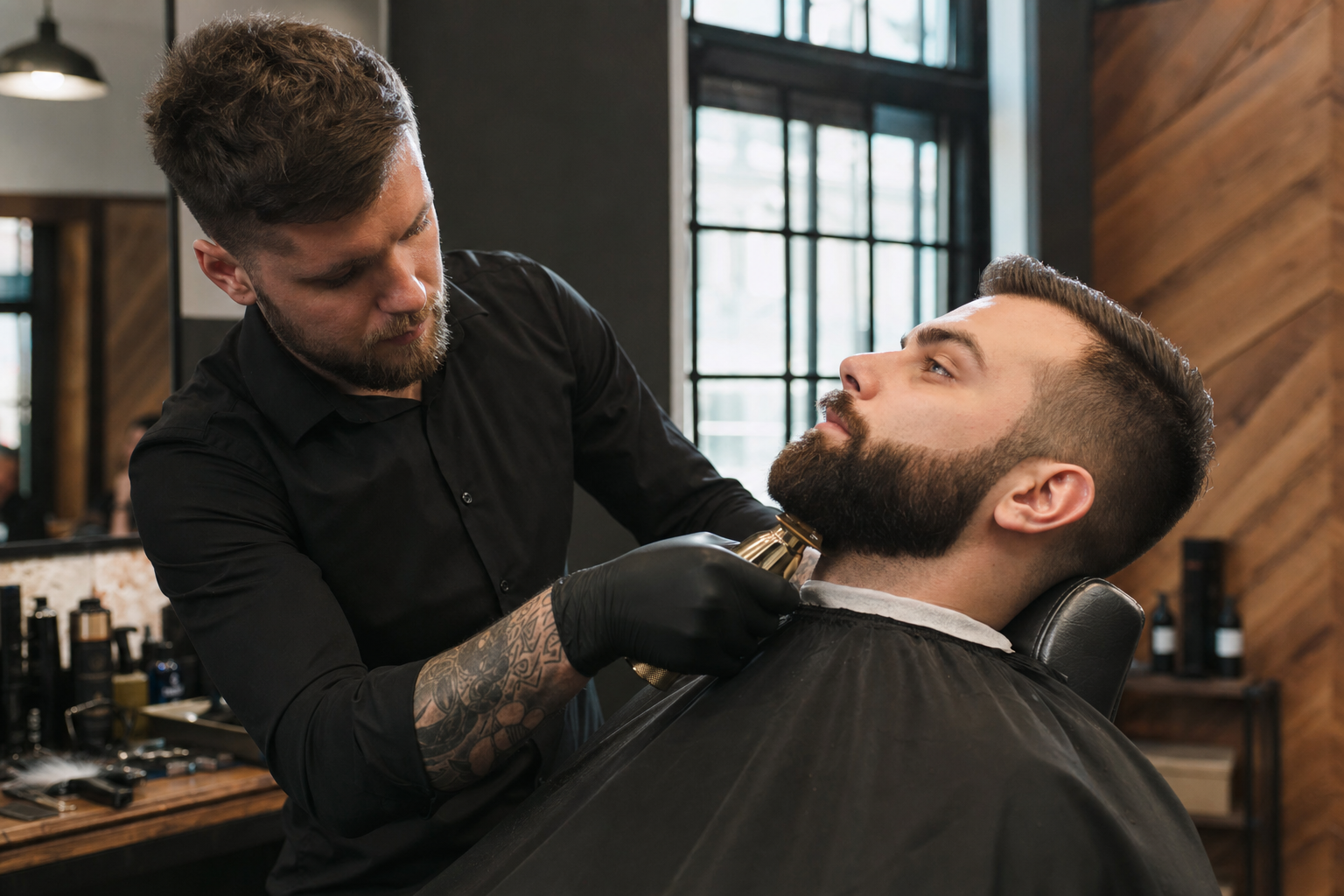 Barber Radom: kontury włosów i brody, które robią różnicę między „jakoś” a naprawdę schludnie