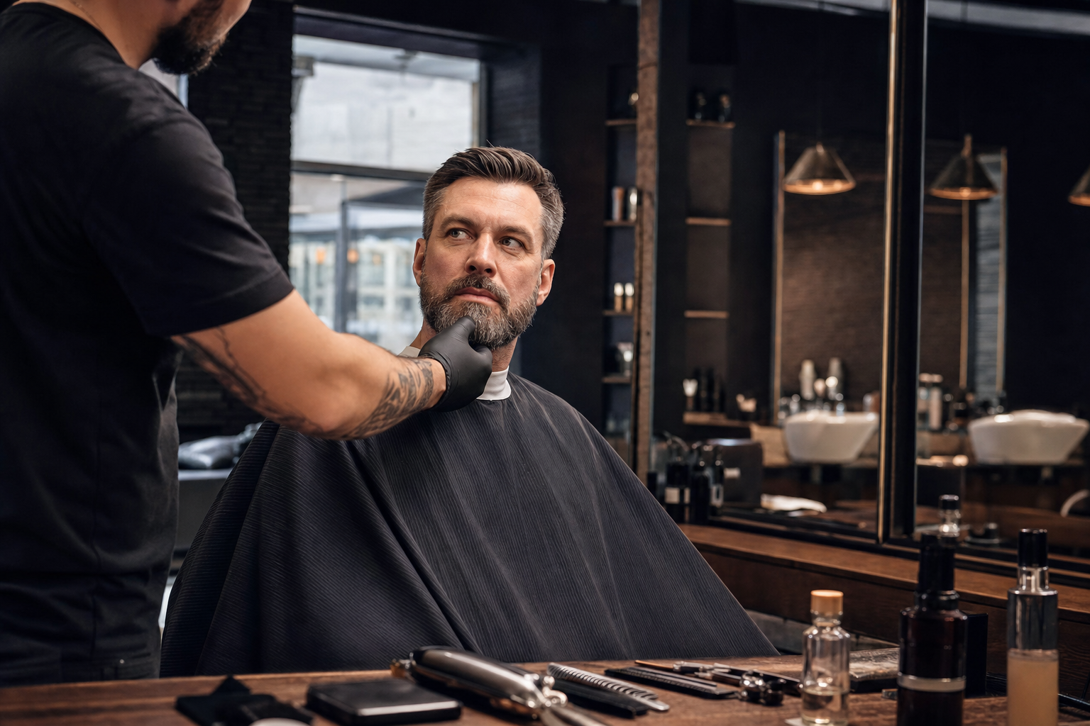 Barber Radom dla mężczyzn po 40: jak odmłodzić wygląd włosów i brody bez sztucznego efektu