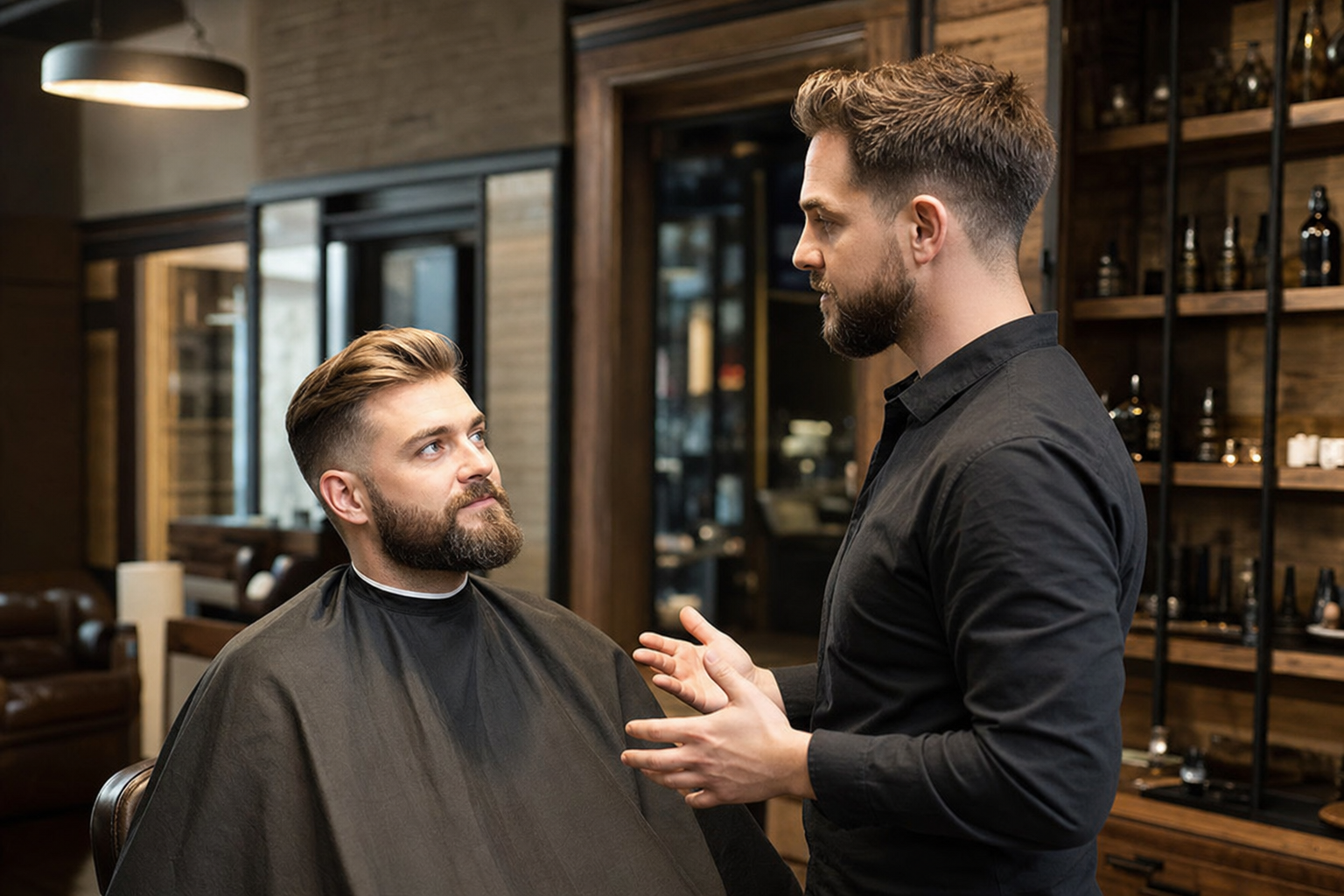 Barber Radom po domowym strzyżeniu lub zapuszczaniu: jak wrócić do dobrego kształtu włosów i brody