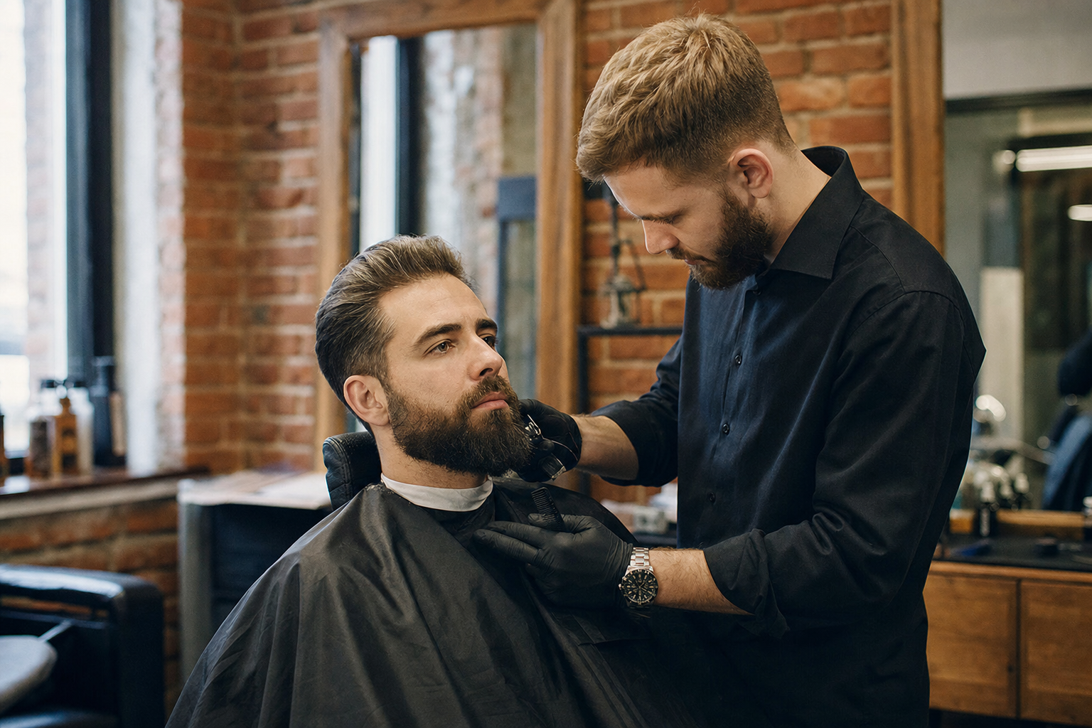 Barber Radom przed spotkaniem biznesowym: jak zaplanować włosy i brodę, żeby wyglądać profesjonalnie