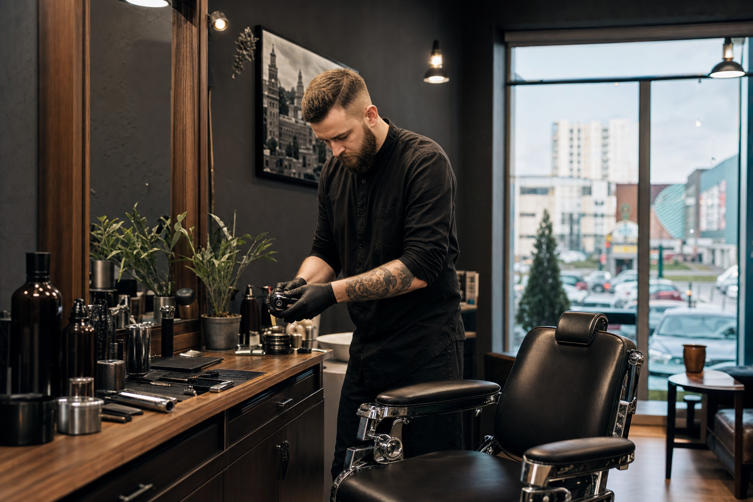 Barber Radom przy al. Grzecznarowskiego: szybka korekta fryzury i brody, gdy chcesz wyglądać świeżo bez zmiany stylu