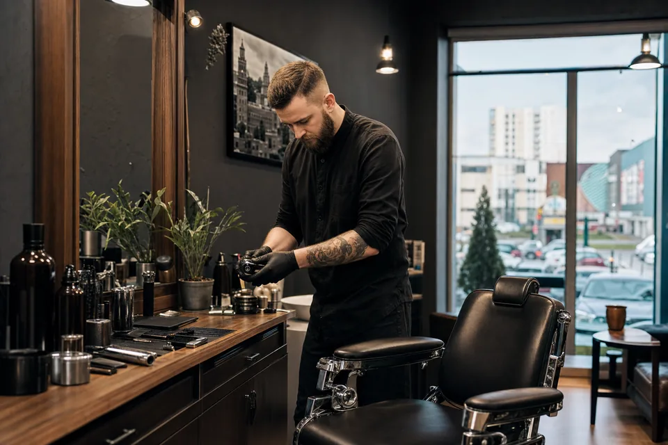 Barber Radom przy al. Grzecznarowskiego: szybka korekta fryzury i brody, gdy chcesz wyglądać świeżo bez zmiany stylu